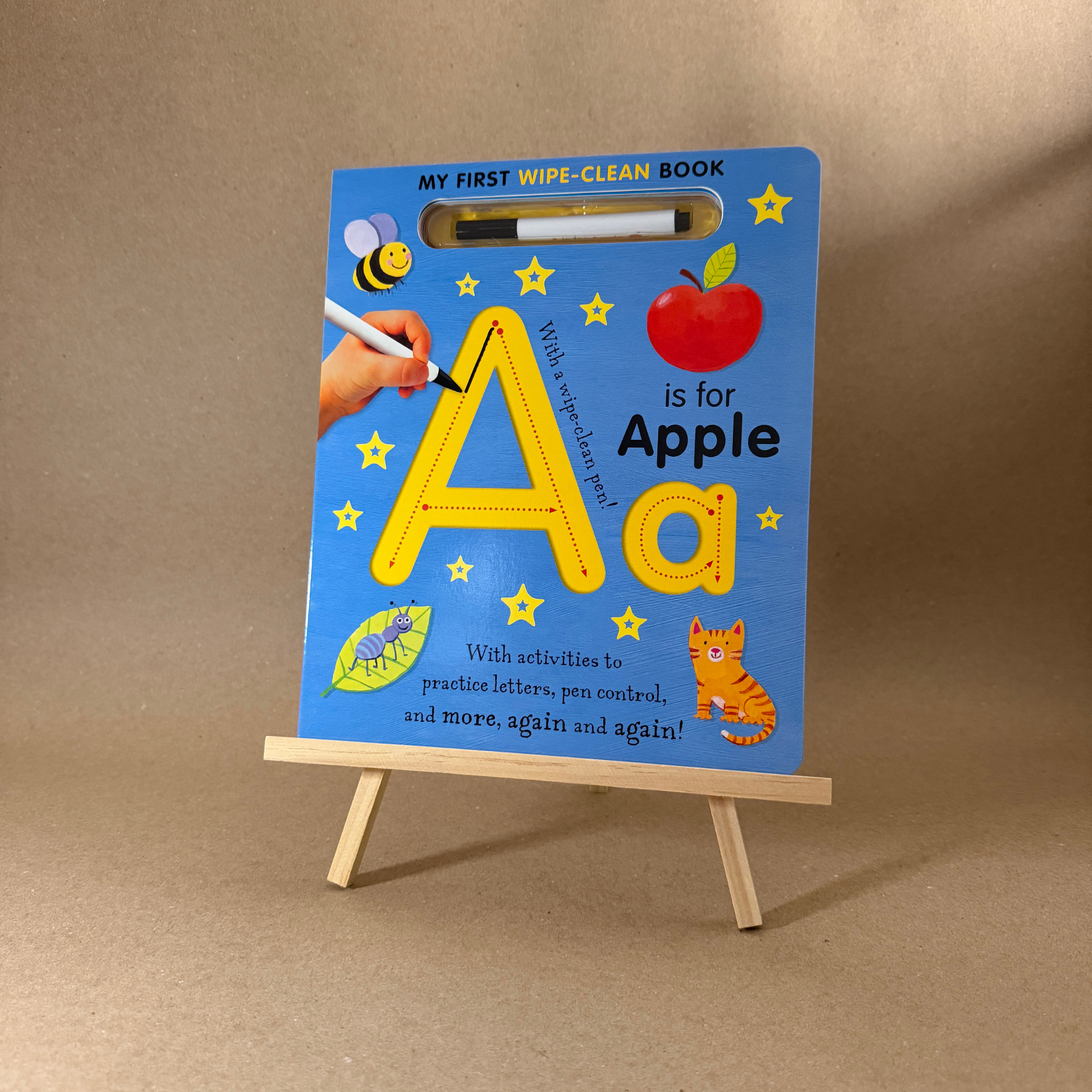 A is for Apple: My First Wipe-Clean Book