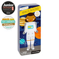 Space Bound magnetic dress-up toy with 25+ pieces, award-winning kids' space-themed playset for imaginative play