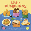 Little Dumplings children's book cover with cute illustrated dumplings, perfect for family storytime and cozy reads