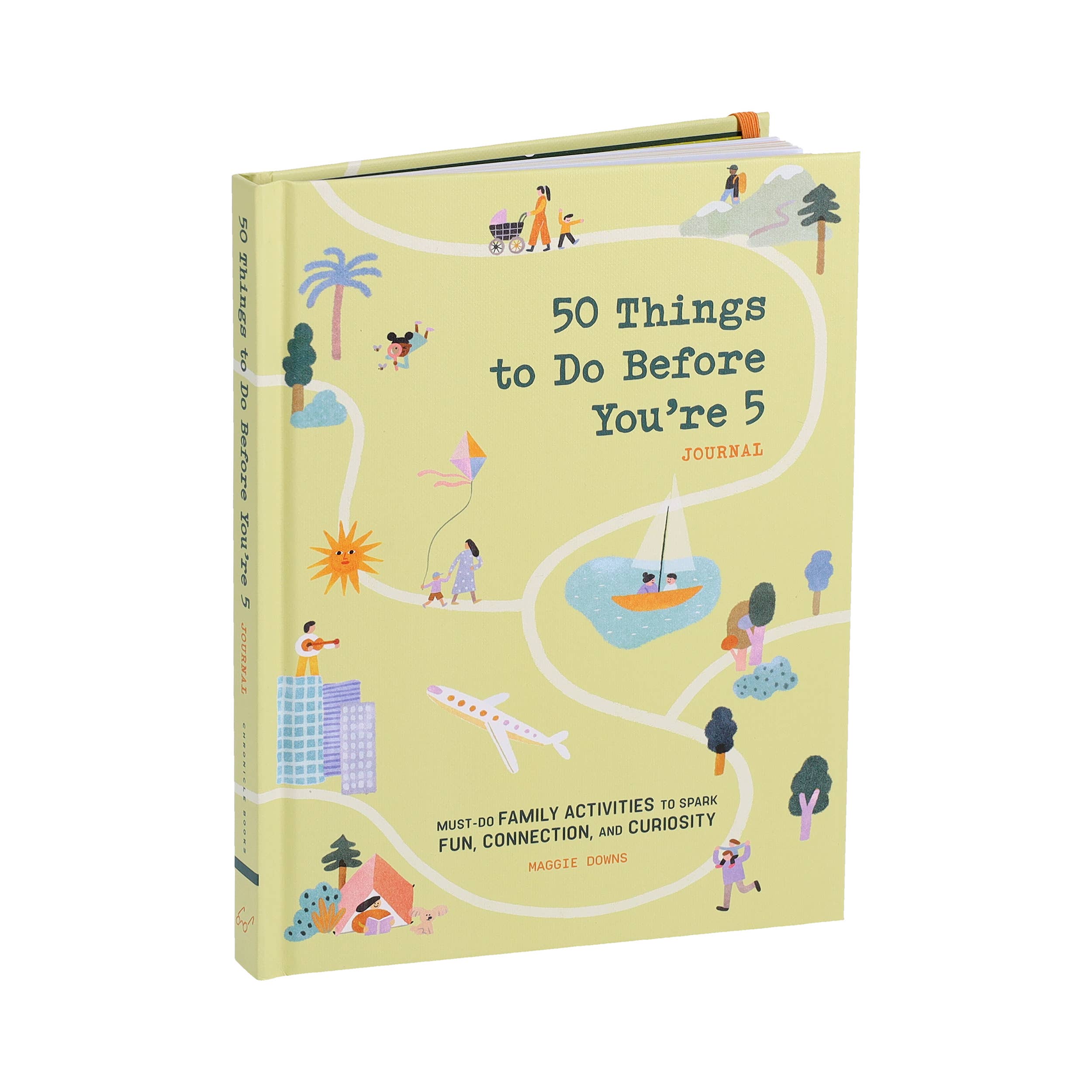 50 Things to Do Before You're 5 Journal — family activities book for fun, connection & curiosity