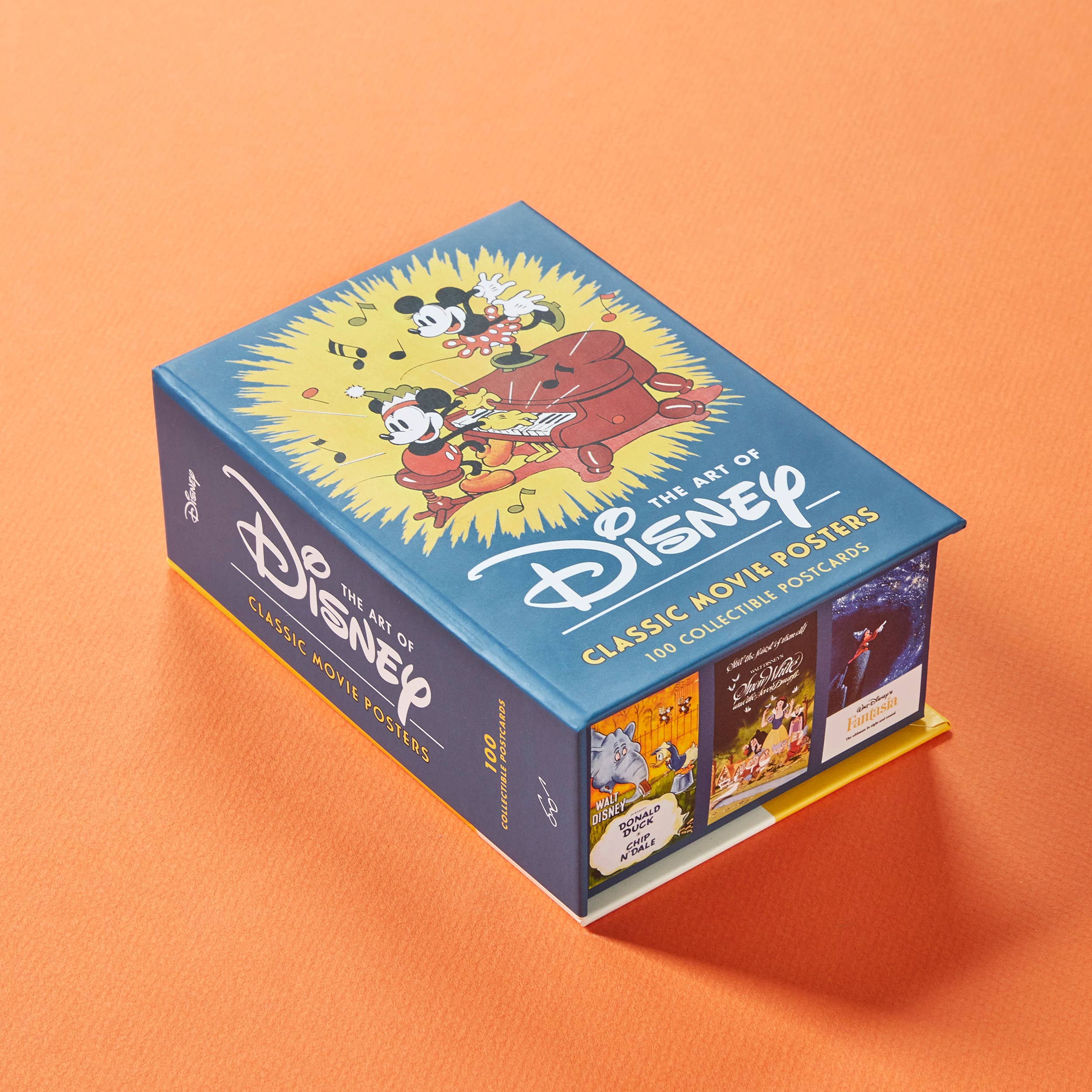 The Art of Disney Classic Movie Posters: 100 collectible postcards featuring Mickey, Minnie, Snow White, and Fantasia artwork