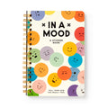 In a Mood sticker book with colorful emoji faces, perfect for planners and journaling.