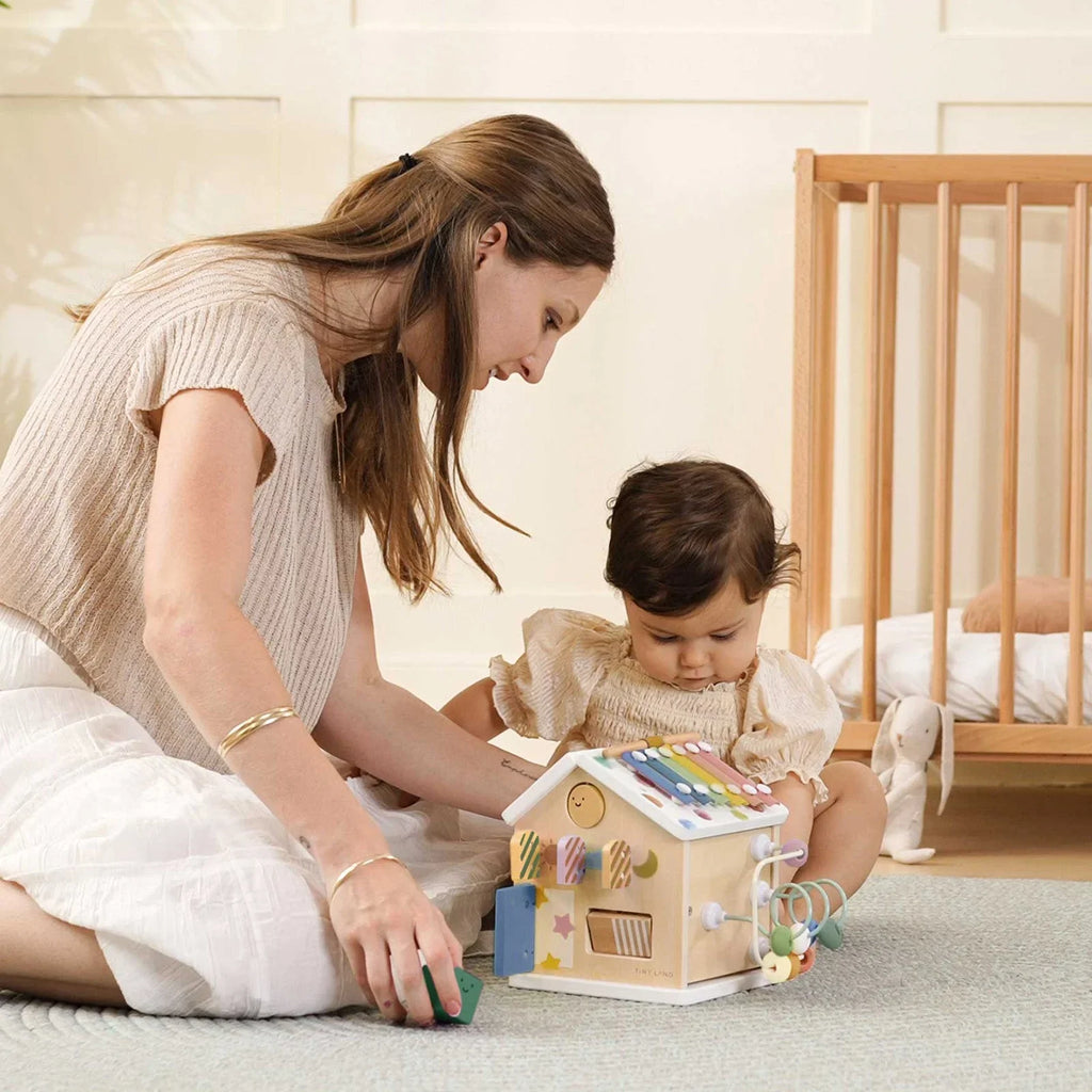 Tiny Land® Cottage Activity Cube - Morandi